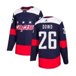 Men's Washington Capitals #26 Nic Dowd Adidas Authentic 2018 Stadium Series Jersey - Navy Blue