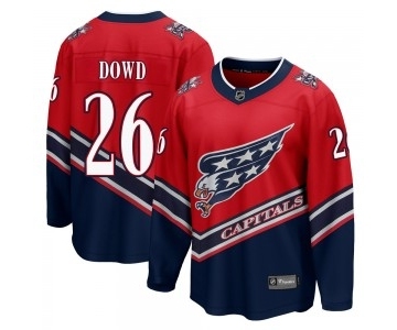 Men's Washington Capitals #26 Nic Dowd Fanatics Branded Breakaway 2020-21 Special Edition Jersey - Red