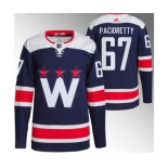 Men's Washington Capitals #67 Max Pacioretty Navy Stitched Jersey