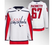 Men's Washington Capitals #67 Max Pacioretty White Stitched Jersey