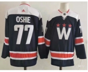 Men's Washington Capitals #77 T.J. Oshie NEW Navy Blue Adidas Stitched NHL Jersey