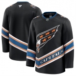 Men's Washington Capitals Blank Black 2024-25 Alternate Stitched Hockey Jersey