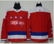 Men's Washington Capitals Blank Red Alternate Jersey