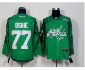 NHL Washington Capitals #77 Oshie Green New jerseys