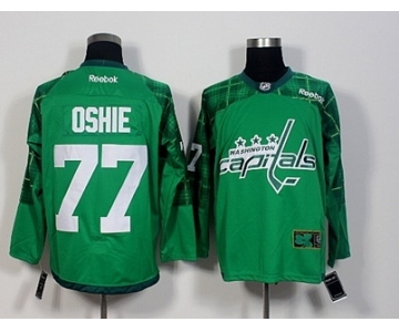 NHL Washington Capitals #77 Oshie Green New jerseys