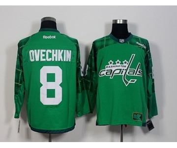 NHL Washington Capitals #8 alex Ovechkin green New jerseys