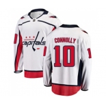 Washington Capitals #10 Brett Connolly Fanatics Branded White Away Breakaway NHL Jersey