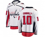 Washington Capitals #10 Brett Connolly Fanatics Branded White Away Breakaway NHL Jersey