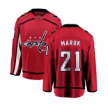 Washington Capitals #21 Dennis Maruk Fanatics Branded Red Home Breakaway NHL Jersey