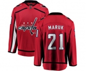 Washington Capitals #21 Dennis Maruk Fanatics Branded Red Home Breakaway NHL Jersey