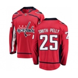 Washington Capitals #25 Devante Smith-Pelly Fanatics Branded Red Home Breakaway NHL Jersey