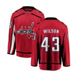 Washington Capitals #43 Tom Wilson Fanatics Branded Red Home Breakaway NHL Jersey