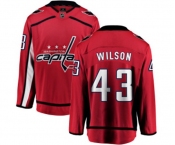 Washington Capitals #43 Tom Wilson Fanatics Branded Red Home Breakaway NHL Jersey