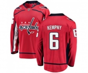 Washington Capitals #6 Michal Kempny Fanatics Branded Red Home Breakaway NHL Jersey