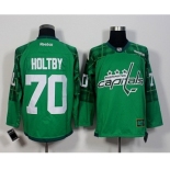 Washington Capitals #70 Braden Holtby Green New Stitched NHL Jersey