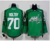 Washington Capitals #70 Braden Holtby Green New Stitched NHL Jersey