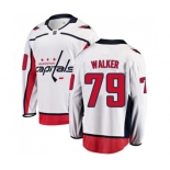 Washington Capitals #79 Nathan Walker Fanatics Branded White Away Breakaway NHL Jersey