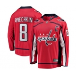 Washington Capitals #8 Alex Ovechkin Fanatics Branded Red Home Breakaway NHL Jersey