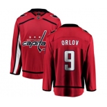 Washington Capitals #9 Dmitry Orlov Fanatics Branded Red Home Breakaway NHL Jersey