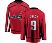 Washington Capitals #9 Dmitry Orlov Fanatics Branded Red Home Breakaway NHL Jersey