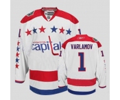 nhl jerseys washington capitals #1 varlamov white(winter classic)