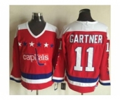 nhl jerseys washington capitals #11 gartner red[m&n]