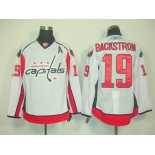 nhl jerseys washington capitals #19 backstrom white(A)