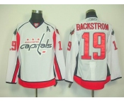 nhl jerseys washington capitals #19 backstrom white(A)