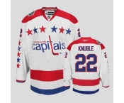 nhl jerseys washington capitals #22 knuble white(winter classic)