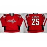 nhl jerseys washington capitals #25 jason chimera red