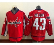 nhl jerseys washington capitals #43 wilson red