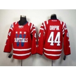 nhl jerseys washington capitals #44 orpik red[2014 new]