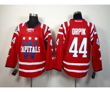 nhl jerseys washington capitals #44 orpik red[2014 new]