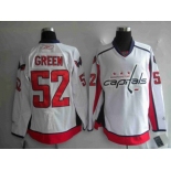 nhl jerseys washington capitals #52 green white