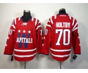 nhl jerseys washington capitals #70 holtby red[2014 new]