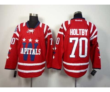 nhl jerseys washington capitals #70 holtby red[2014 new]