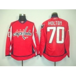 nhl jerseys washington capitals #70 holtby red