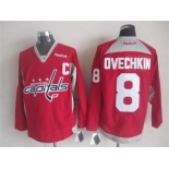 nhl jerseys washington capitals #8 alex ovechkin red[new]