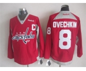 nhl jerseys washington capitals #8 alex ovechkin red[new]