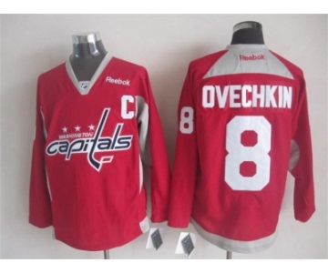 nhl jerseys washington capitals #8 alex ovechkin red[new]