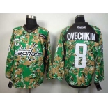 nhl jerseys washington capitals #8 ovechkin camo[patch C]