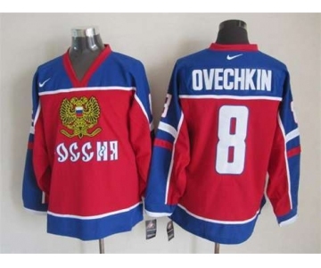 nhl jerseys washington capitals #8 ovechkin red-blue[2015 new]