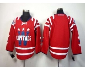 nhl jerseys washington capitals blank red[2014 new]