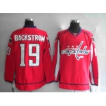 nhl washington capital #19 backstrom red