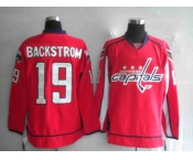 nhl washington capital #19 backstrom red