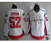 nhl washington capital #52 green white