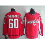 nhl washington capital #60 theodore red