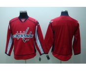 nhl washington capital blank red