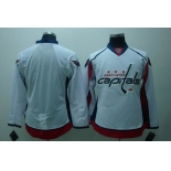 nhl washington capital blank white