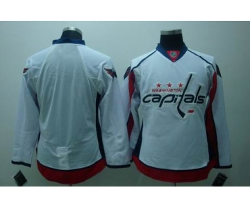 nhl washington capital blank white